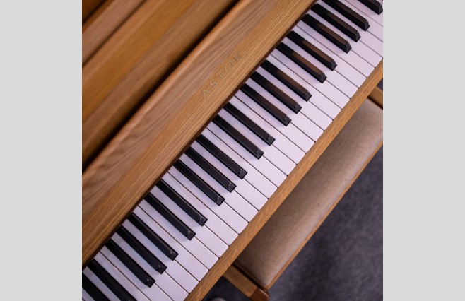 Astor Light Oak PE9 Upright Piano, Used - All Inclusive Premium Package (SN:Y02487496) - Image 8